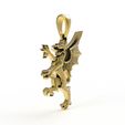 06.jpg 00039 Dragon Small Charm Pendant