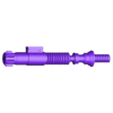 Whole Light Saber for Thangs.stl Luke Skywalker - Işın Kılıcı Havuz Makarnası Kılıcı Sapı