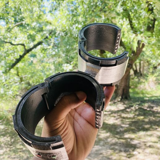 🛰 Space Cuffs・Free STL File for ・Cults