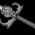 12.jpg 3D PRINTABLE THUNDERCATS SWORD OF OMENS AND MUMM RA STAFF
