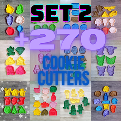 Set-numero-2.png KIT D'EMPORTE-PIÈCES 270+ / 36 PAQUETS D'EMPORTE-PIÈCES