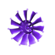 He-162-EDF-impeller01.STL Незавершенное производство 120 мм EDF