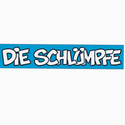 Screenshot-2024-01-18-171414.png DIE SCHLÜMPFE Logo Display by MANIACMANCAVE3D