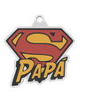 superPapa-v1.png Super Dad Keychain