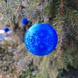 BALLZ-Snwow-2.jpg Christmas ball "Large Snow Ornament"