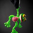 5-min.jpg Dissected Frog - Fridge magnet