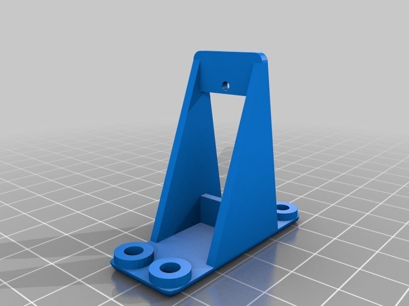 Download free STL file Upright Servo Mount For TowerPro SG90 9g servo