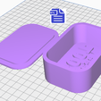 STL00478-3.png Archivo 3D Molde de Bomba de Baño de 2 piezas 100% Vegano・Modelo para descargar y imprimir en 3D