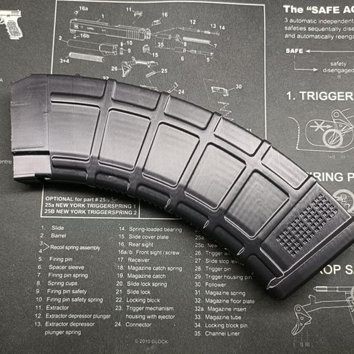 🔫 WE PMC 762 AK GBB magazine shells -PMAG・Free STL File for 3D printing ...