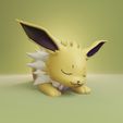 jolteon-render.jpg Pokemon - Sleeping Jolteon