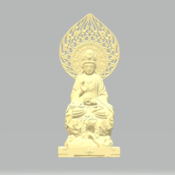 1.png Archivo STL Modelo de impresión 3D del Bodhisattva Guanyin・Objeto imprimible en 3D para descargar