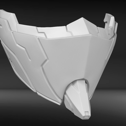 mcm01.png STL file Mecha Mask V1・3D printing model to download