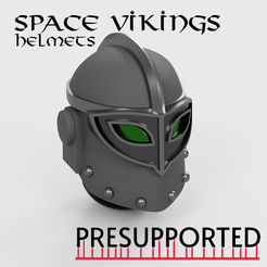 New-Project-29.png STL file Space Vikings Helmets・3D printing idea to download, HandsomeFred