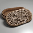 1.png Oval V-Carved Jewelry Box - CNC Files