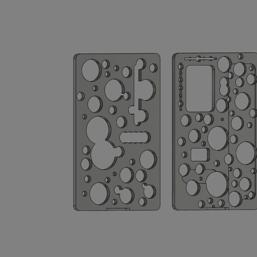 Lost Vape Centaurus B80 Front and Back Panels(cheesy design) STL File  for 3D printingCults