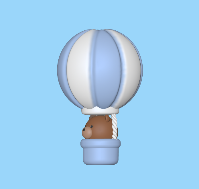 Download file Bear Balloon • Design to 3D print ・ Cults