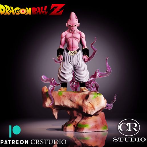 kid buu 3D model