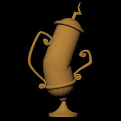 trophy.png STL file Scrooge McDuck trophy (hollow version)・3D printer model to download