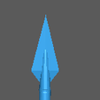 Lanza-punta-larga.png War Spear for Playmobil - Lanza de guerra para Playmobil - War Spear for Playmobil