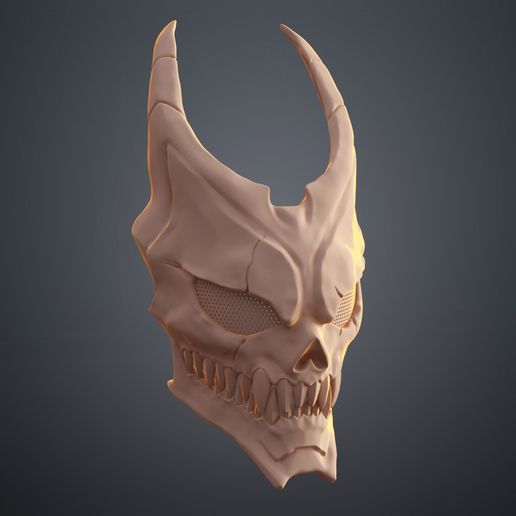 💬 Kaiju No. 8 Mask・ 3D File for 3D printing・Cults