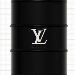 STL file Louis Vuitton logo・3D print design to download・Cults