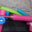 PXL_20230714_004522677.jpg OBJ file Cool Pool Noodle Sword Handle・3D printable design to download