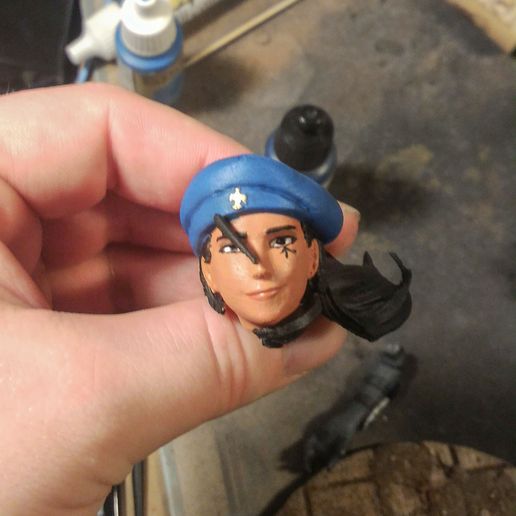 Ana Amari - Overwatch 3D model