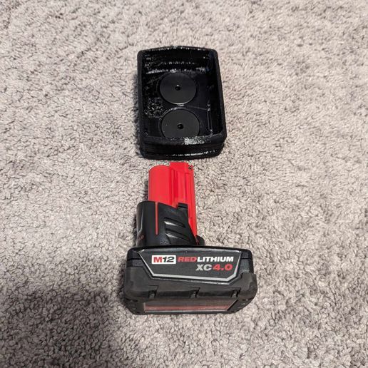 Milwaukee m12 battery magnet cheap
