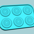 7-i.png Cookie Mould 07 - Biscuit Silicon Molding