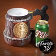 — Viking and big Viking beer mug