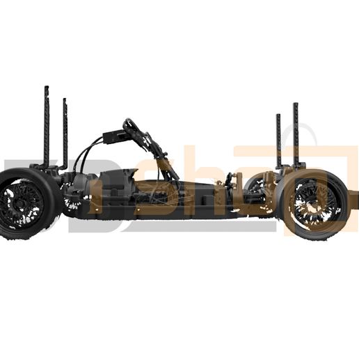 TT-02 CHASSISメカ 1/10 SCALE R/C 4WD HIGH PERFORMANCE RACING CAR TT-02 TYPE