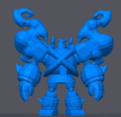 Mega Golurk 3D model