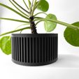 misprint-8292.jpg The Paxon Planter Pot with Drainage | Modern and Unique Home Decor for Plants and Succulents  | STL File
