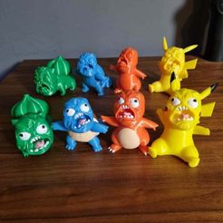 4nsjbafp7f181.jpg Файл STL Бульбазавр с яростным мемом・Дизайн 3D-печати для загрузки3D
