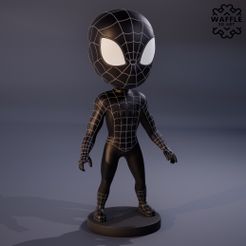 1.jpg Chibi Spider-Man Symbiote 3D print model