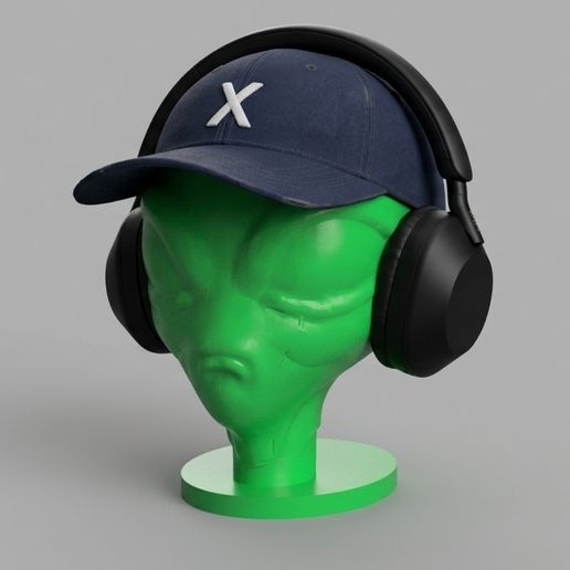 alien cabeza base soporte para auriculares gorra Casco etc