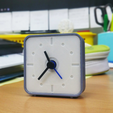 3D printing mini clock hack the IKEA clock!1.png Miniclock version 2 [two-tone color available]