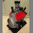 Flathead Rt Rear View.JPG Ford Flat Head V8 Tabletop Stand