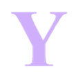 Y.STL Letras del alfabeto
