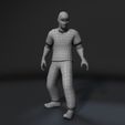 5.jpg Animated Gang Man-Rigged 3d game character Low-poly 3D model