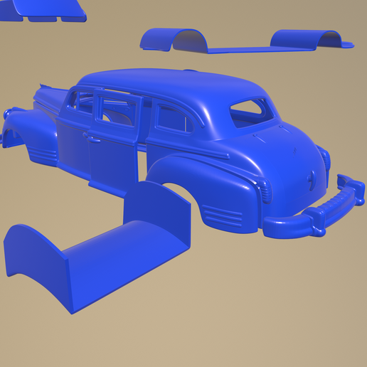 a2009.png ZIS 115 1946 printable car in separate parts