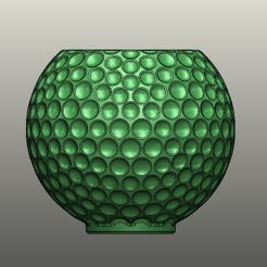 BOLA-DE-GOLF-FLORERO-2.jpg Archivo STL FLORERO GOLF・Objeto para impresora 3D para descargar
