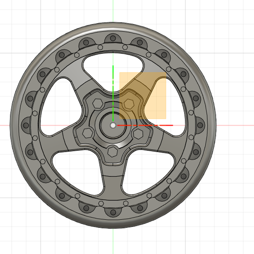 Alumastar Drag Wheels 1/64