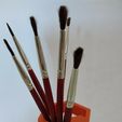 hexagonal_paintbrush_holder_01.jpg Hexagonal Paintbrush Holder