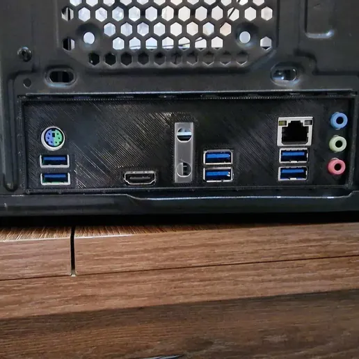 B550 Phantom Gaming 4 shield 3D model