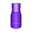 Coude_Parkside_PNTS-1300-D3.stl Angle sleeve for Parkside PNTS 1300 D3
