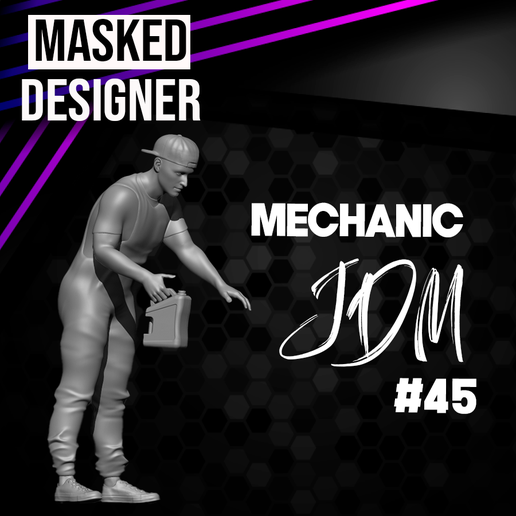 MECHANIC JDM #45 3D model