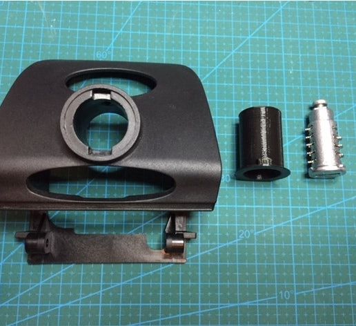 ducati trunk lock bracket - 3D model önizlemesi