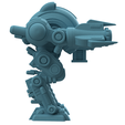 Redner-7.png Xeno Mech Miniatura Modular: Alien Mech Battle Unit for Tabletop Wargames - Diseño imprimible en 3D libre de derechos de autor