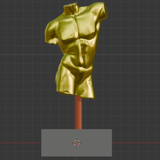 🗿 Venus Torso Sculpture | 3-Part STL | Modern Desk Decor | 3D Printable ...